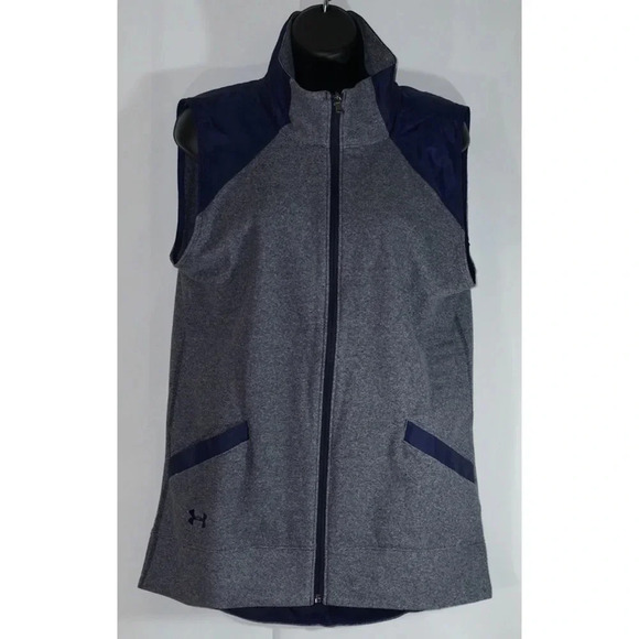 Under Armour UA Women's Fleece Zip-Up Vest Size S - Picture 1 of 7